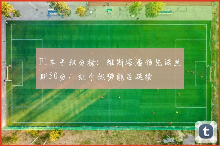 F1车手积分榜：维斯塔潘领先诺里斯50分，红牛优势能否延续